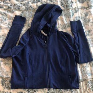 Size 10 lululemon jacket - navy blue